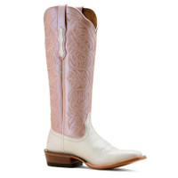 Ariat Women's Boots - Futurity Blanche - Ivory Pearl / Pink Lavender Ariat Women's Boots - Futurity Blanche - Ivory Pearl / Pink Lavender