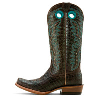 Ariat Women's Boots - Futurity Boon - Croc Print Shine Ariat Women's Boots - Futurity Boon - Croc Print Shine