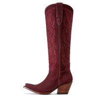 Ariat Women's Boots - Laramie X Toe - Burgundy Suede