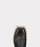 Lucchese Men's Boots - Rudy - Black Cowhide / Anthracite Grey Lucchese Men's Boots - Rudy - Black Cowhide / Anthracite Grey