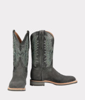 Lucchese Men's Boots - Rudy - Anthracite Grey / Black Lucchese Men's Boots - Rudy - Anthracite Grey / Black