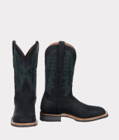 Lucchese Men's Boots - Rudy - Black Cowhide / Black Lucchese Men's Boots - Rudy - Black Cowhide / Black