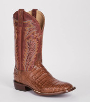 Lucchese Men's Boots - Charles Horseman - Sienna Caiman Belly