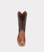 Lucchese Men's Boots - Rowdy - Antique Saddle Caiman / Chocolate