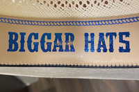 Biggar Straw Hat - Old School - Natural / 4 1/2" Brim