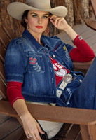 Double D Ranch Women's  - Rodeo Sweetheart Tee - Cayenne Double D Ranch Women's  - Rodeo Sweetheart Tee - Cayenne