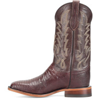 Justin Men's Boots - Reposado 12" Lizard - Chocolate