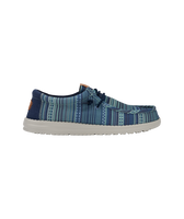 Hey Dude Men's Casuals - Wally Surf Shaw - Navy Blazer Hey Dude Men's Casuals - Wally Surf Shaw - Navy Blazer