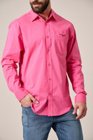 Kimes Ranch Men's Shirt - KR Team L/S - Pink Kimes Ranch Men's Shirt - KR Team L/S - Pink