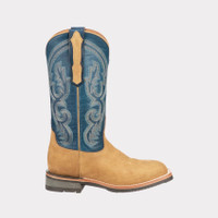 Lucchese Women's Boots - Ruth - Sand Suede / Black Cowhide
