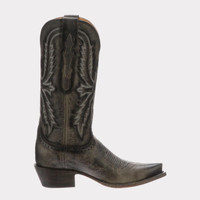 Lucchese Women's Boots - Marcella - Anthracite Cowhide / Anthracite