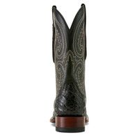 Ariat Men's Boots - Classic Callen - Caiman Belly - Matte Black / Midnight Black