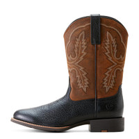 Ariat Men's Boots - Sport Stratten - Black Adobe / Weathered Chestnut