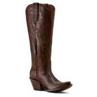 Ariat Women's Boots - Casanova - Luxe Espresso Croc Print