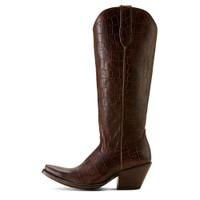 Ariat Women's Boots - Casanova - Luxe Espresso Croc Print