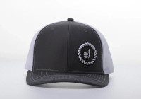 Dally Up Caps - Youth Dally # 203 - Charcoal / Black - Round Logo