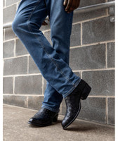 Tecovas Men's Boots - The Wyatt - Midnight / Ostrich