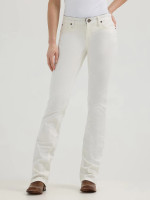 Wrangler Women's Jeans - Ultimate Riding Q-Baby - White Wrangler Women's Jeans - Ultimate Riding Q-Baby - White