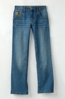 Cinch Boy's Jeans - Relaxed Fit -Medium Stonewash Denim - 8-18 Cinch Boy's Jeans - Relaxed Fit -Medium Stonewash Denim - 8-18