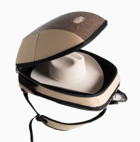 Resistol Hat Accessories - Hatpac Carrier - Denim Tan Resistol Hat Accessories - Hatpac Carrier - Denim Tan