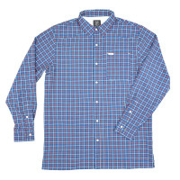 San Jac Outdoors Men's Shirt - L/S Performance - Blue Grid San Jac Outdoors Men's Shirt - L/S Performance - Blue Grid