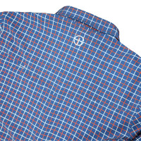 San Jac Outdoors Men's Shirt - L/S Performance - Blue Grid San Jac Outdoors Men's Shirt - L/S Performance - Blue Grid