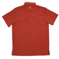 San Jac Outdoors Men's Shirt - S/S Performance - Rust San Jac Outdoors Men's Shirt - S/S Performance - Rust