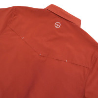 San Jac Outdoors Men's Shirt - S/S Performance - Rust San Jac Outdoors Men's Shirt - S/S Performance - Rust