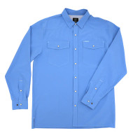 San Jac Outdoors Men's Shirt - L/S Performance - Sky Blue San Jac Outdoors Men's Shirt - L/S Performance - Sky Blue