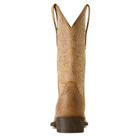 Ariat Women's Boots - Round Up Remuda WSQ Western - Brown Bomber Ariat Women's Boots - Round Up Remuda WSQ Western - Brown Bomber