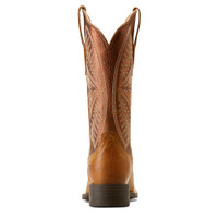 Ariat Women's Boots - Round Up Ruidoso WSQ Western - Pearl / Burnished Chestnut Ariat Women's Boots - Round Up Ruidoso WSQ Western - Pearl / Burnished Chestnut