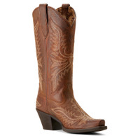 Ariat Women's Boots - Round Up Collins D Western - Rafter Tan Ariat Women's Boots - Round Up Collins D Western - Rafter Tan