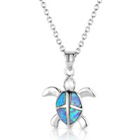 Montana Silversmith Accessories - Turtle Love Pendant Necklace