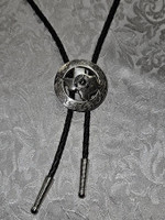 Billy's Western Wear Accessories - Bolo Tie - Round Scroll / Map / State Of Texas Seal