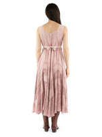 Scully Women's Dress - Honey Creek Collection - Full Length / Lace Up - Dusty Pink