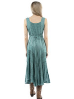 Scully Women's Dress - Honey Creek Collection - Full Length / Lace Up - Teal