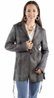 Scully Women's Jacket - Laced long - Vintage Grey