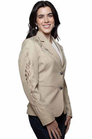 Scully Women's Jacket - Western Blazer - Tan