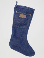 Wrangler Accessories - Denim Christmas Stocking
