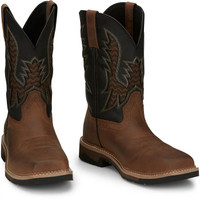 Justin Men's Boots - Bolt 11" / Nano Toe - Pecan