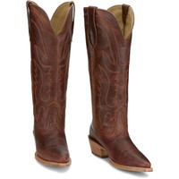 Tony Lama Women's Boots - Jess 15" - Cognac