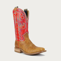 Hyer Men's Boots - Sawyer - Red Vintage Goat / Tan Oiled Shoulder