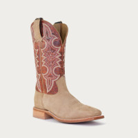 Hyer Men's Boots - Holton - Orange Cowhide / Sand Roughout
