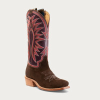 Hyer Women's Boots - Rose Hill - Eggplant Goat / Chestnut Roughout