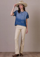 Double D Ranch Women’s - Cowboy Gist Top - Patriot