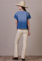 Double D Ranch Women’s - Cowboy Gist Top - Patriot