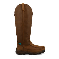 Twisted X Women's Boots - 16" Waterproof Snake / Brown