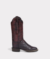 Lucchese Women's Boots - Josephine Horseman - Black Cherry