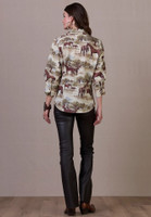 Double D Ranch Women's  - Horsiculture Top - Print