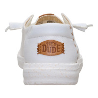 Hey Dude Women's Casuals - Wendy Chambray Grid - Snow White